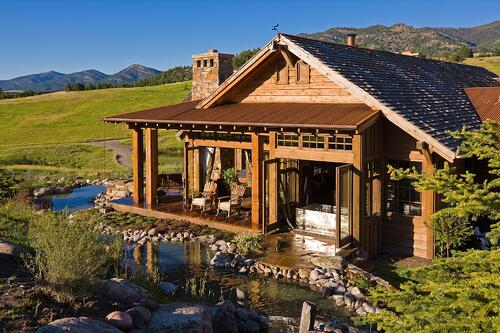 Rustic Corrugated Metal Roofing 